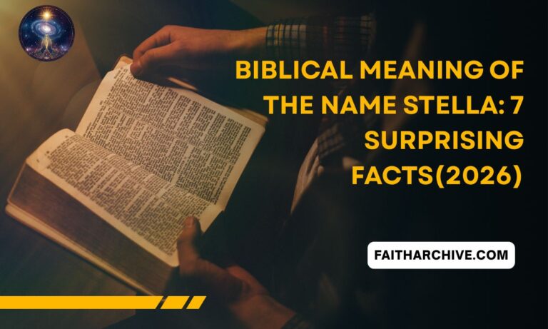 Biblical meaning of the name STELLA - star symbolism in scripture