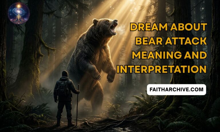 dream about bear attack meaning and interpretation