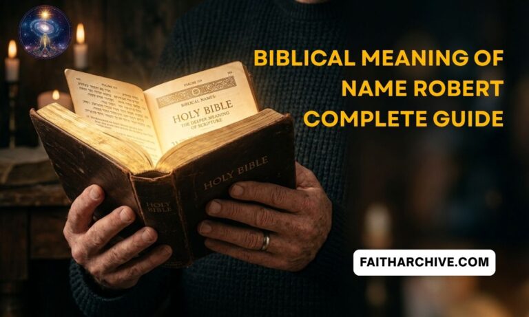 Biblical meaning of name Robert complete guide – Holy Bible with Psalm 119 and biblical names reference